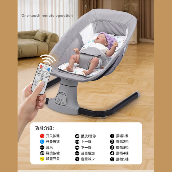 Silla Mecedora Eléctrica 3 en 1 Columpio Mimaitos