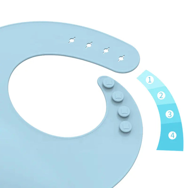 Babero Silicona Para Bebé