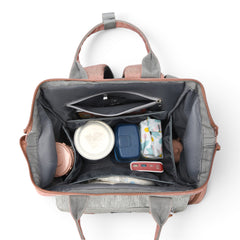 Pañalera multifuncional tipo morral Premium con Cambiador 66162