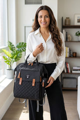 Pañalera multifuncional tipo morral Premium con Cambiador 66162