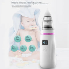 Aspirador Nasal Eléctrico Genial 3 niveles de succión