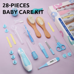 Kit de aseo 28 piezas con lima eléctrica para bebé