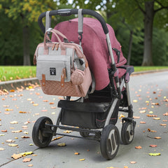 Pañalera multifuncional tipo morral Premium con Cambiador 66162