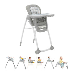 Silla Alta Comedor Europeo 6 En 1 Joie Multiply