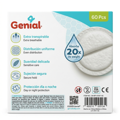 Protectores de Lactancia | Discos absorbentes desechables Genial