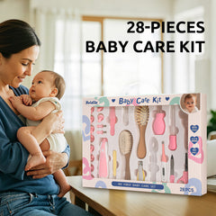 Kit de aseo 28 piezas con lima eléctrica para bebé