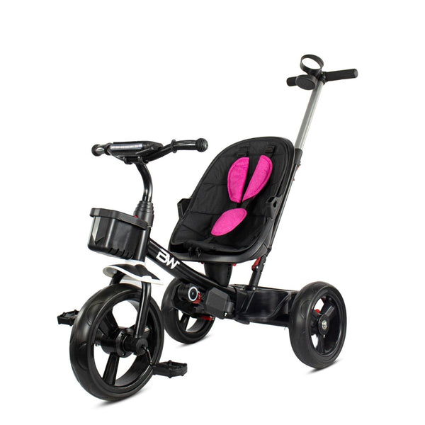 Triciclo Paseador 3 En 1 Aluminio Bebe Con Guia Sun