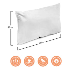 Duo de almohadas para bebé suaves y livianas Toral