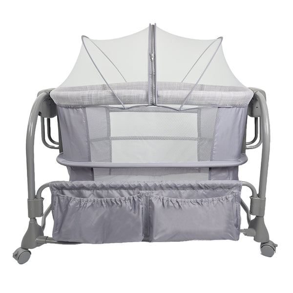 Cuna Colecho Mecedora eléctrica con música y vibración Doble Nivel Priori