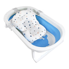 Bañera Plegable Bebé Con Termometro + Cojin De Baño