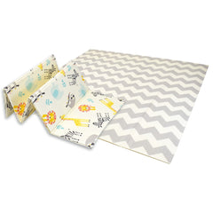 Tapete Plegable Gateo Bebe Extra Grande Doble Faz Portátil
