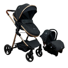 Coche Moises con Portabebé y Base Travel System Onix
