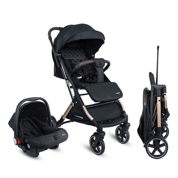 Coche Travel System Tipo Maleta Pixel con Porta Bebé Bebesit