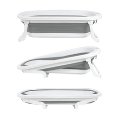 Bañera Plegable Bebé Con Termometro + Cojin De Baño