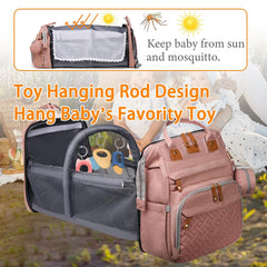 Pañalera Multifuncional Cambiador Extensible Good Mom