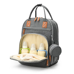 Pañalera multifuncional tipo morral para bebé Impermeable