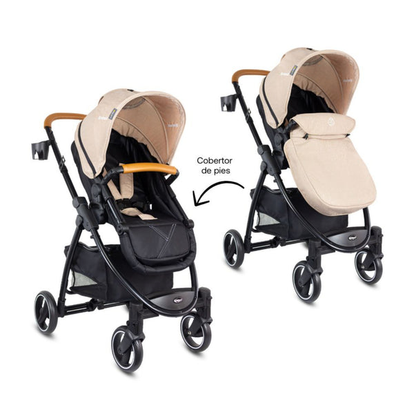 Coche Moises y Paseador 2 en 1 Alfa Bebesit