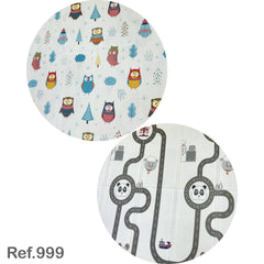 Tapete Plegable Gateo Bebe Extra Grande Doble Faz Portátil 2 x 1,80 metros