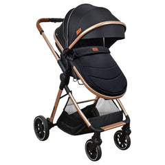 Coche Moises con Portabebé y Base Travel System Ventura Priori (Onix)