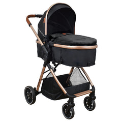Coche Moises con Portabebé y Base Travel System Ventura Priori (Onix)