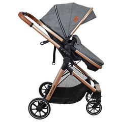 Coche Moises con Portabebé y Base Travel System Ventura Priori (Onix)