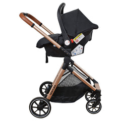 Combo Coche VENTURA (Onix) Portabebe Colecho Bañera Elefante Pañalera