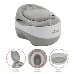 Vasenilla Entrenador Inodoro  Bebé 3 En 1 Premium Baby Vera