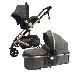 Coche Bebe Moises Happy Baby Fj Travel Sistem