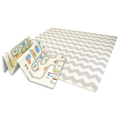 Tapete Plegable Gateo Bebe Extra Grande Doble Faz Portátil