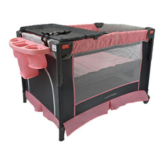 Cuna Corral Colecho Bebé Happy Baby Silver