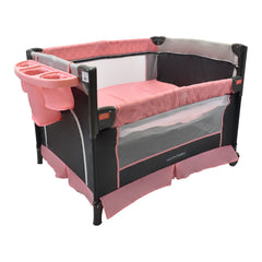 Cuna Corral Colecho Bebé Happy Baby Silver