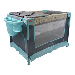 Cuna Corral Colecho Bebé Happy Baby Silver