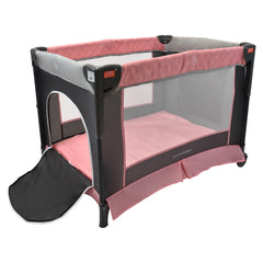 Cuna Corral Colecho Bebé Happy Baby Silver