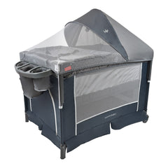 Cuna Corral Colecho Bebé Happy Baby Silver