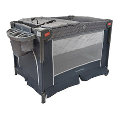 Cuna Corral Colecho Bebé Happy Baby Silver