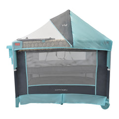 Cuna Corral Colecho Bebé Happy Baby Silver