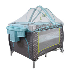 Cuna Corral y Gimnasio 3 en 1 Para Bebé  Happy Baby Miami