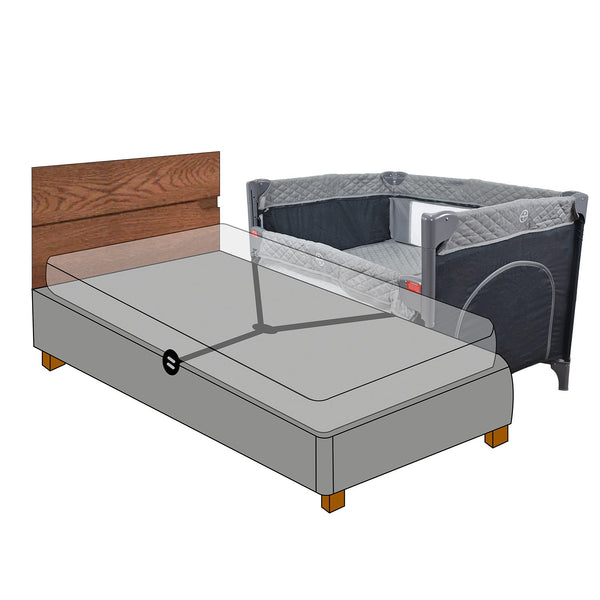 Cuna Corral Colecho 3 En 1 Con Cambiador Y Organizador Pro Max