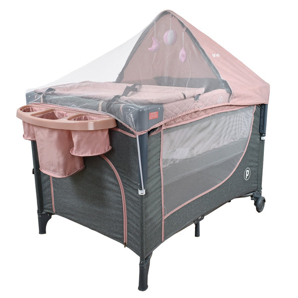 Cuna Corral Colecho 3 En 1 Con Cambiador Y Organizador Pro Max