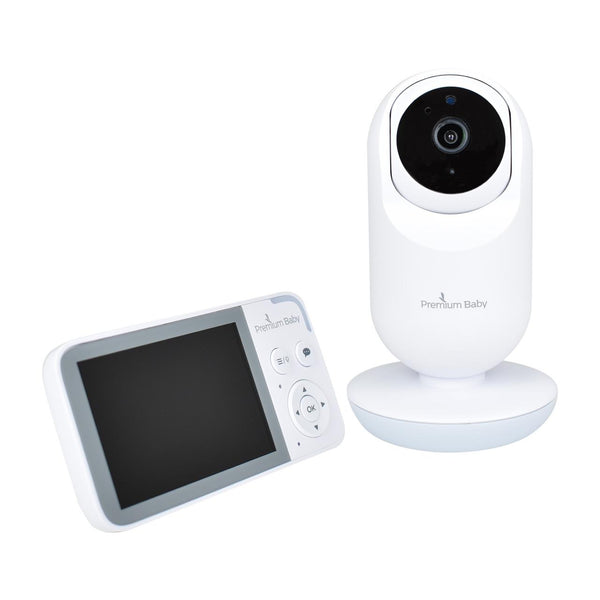 Monitor de Video Bebé Pantalla 3,5" Vision Nocturna Sensor de temperatura Premium Baby