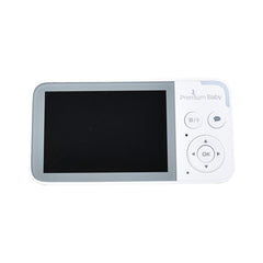 Monitor de Video Bebé Pantalla 3,5" Vision Nocturna Sensor de temperatura Premium Baby