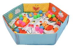 Gimnasio de Actividades y Piscina de pelotas con 30 pelotas Premium Baby