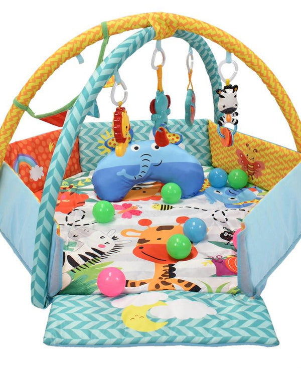 Gimnasio de Actividades y Piscina de pelotas con 30 pelotas Premium Baby