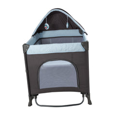 Cuna Corral y Colecho 3 en 1 eBaby Toldillo alto y mecedora