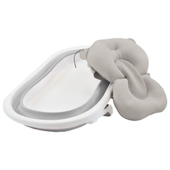 Bañera Plegable Con Ducha Cojín Y Termómetro Hawai Plus