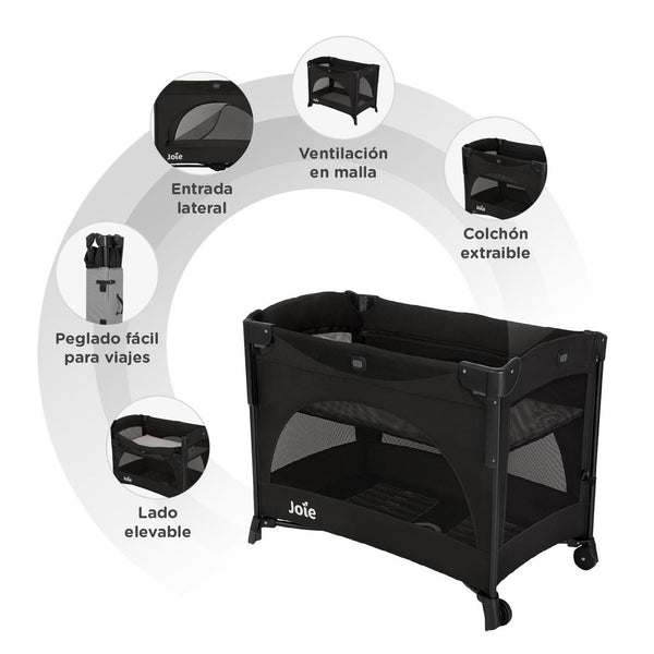 Cuna Corral Y Colecho Para Bebe 2 En 1  Joie Kubbie Sleep