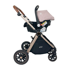 Coche De Lujo Tipo Moises Con Portabebé Priori SNOW