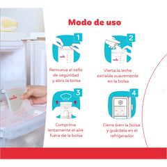Bolsas Para Leche Materna Genial Preesterilizadas X50
