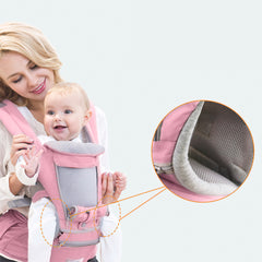 Cargador Portabebé Canguro Aiebao Cadera Apoyo Lumbar