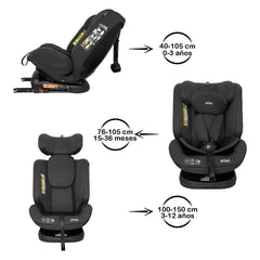Silla para Carro Priori First 360° i-Size R129/04 con ISOFIX | 40–150 cm